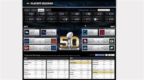 nfl playoffs machine